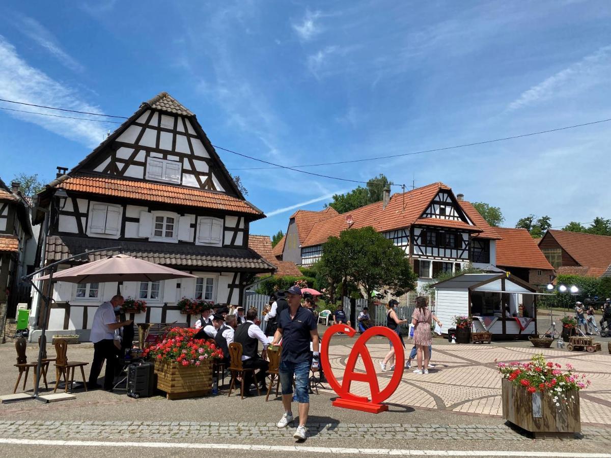 Gites Et Chambres D'Hotes Maison Ungerer Hunspach Exterior photo